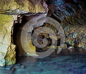 `Tallada` mediterranean cave photo