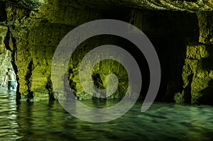 `Tallada` mediterranean cave photo