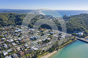 Tallebudgera creek at Burleigh Heads.