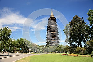 Tallest Chinese Buddhist Temple Pagoda