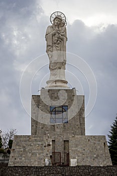 The tallest statue of the Virgin Mary, Haskovo, Bulgaria / Guinness Book of World Records photo