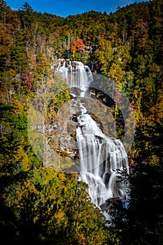 The tallest waterfall east of the Mississippi, Whitewater Falls in Transylvania County, NC.CR2