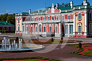 Tallin Estonia Building in a nice garden photo