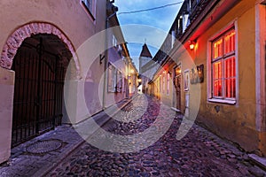 Tallin old town streets photo