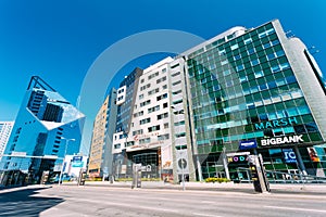 Modern Architecture In Estonian Capital, Tallinn, Estonia