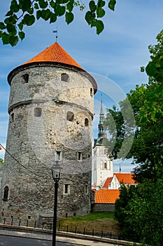 Tallinn, Estonia. Kiek in de Kök tower and museum