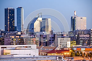 Tallinn, Estonia Modern SKyline