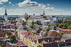 Tallinn Estonia Skyline photo