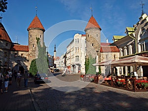 Tallinn old city gates