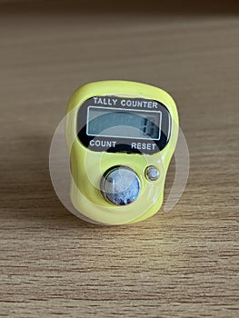 Tally Counter with 0 count