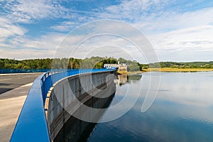 Talsperre Pohl water reservoir dam in Gernany