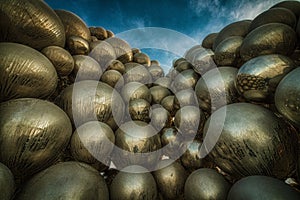 Talus dome Edmonton  sculpture photo