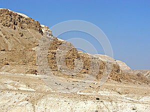 Talus slopes - Qumran mountains photo