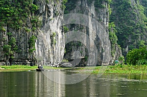 Tam Coc - Bach is a popular tourist destination near the city of Ninh Binh in northern Vietnam.