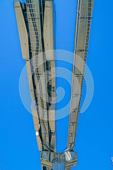 Tama city monorail line and Sunny photo