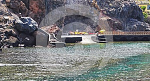 Tamaduste natural pools, El Hierro, Canary Islands photo