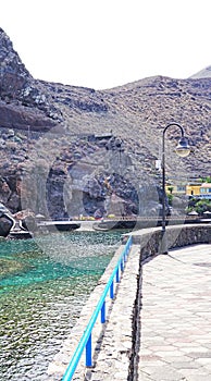 Tamaduste natural pools, El Hierro, Canary Islands photo