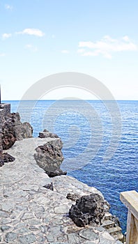 Tamaduste natural pools, El Hierro, Canary Islands photo