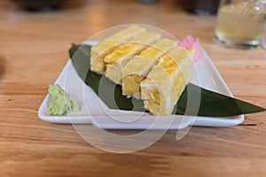 Tamago (Sweet Egg) Sushi