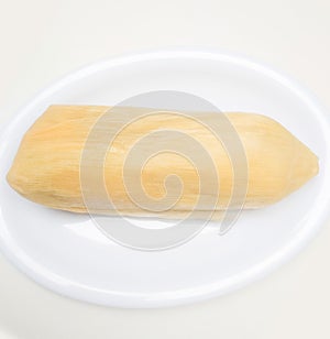 Tamale. Typical prehispanic dish