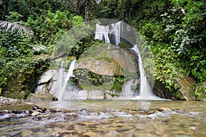 Taman Eden waterfall at Parapat town