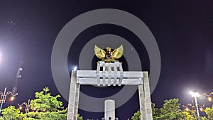 Taman Pancasila statue photo