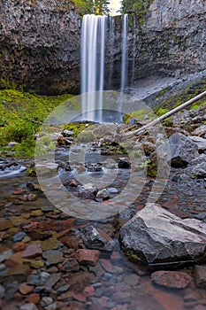 Tamanawas Falls along Cold Spring Creek in Oregon
