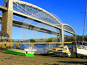 Tamar Bridge River Tamar Devon