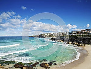 Tamarama beach near bondi on sydney australia coast