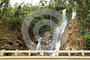 Tamaraw falls, Puerto Galera, Mindoro island, Philippines photo
