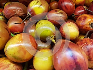 Tamarillo at a market