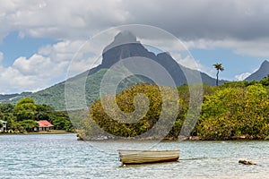 Tamarin Bay and Rempart Mountain, Mauritius