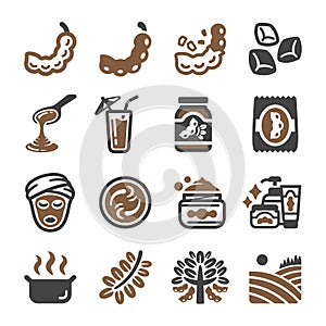 Tamarind icon set