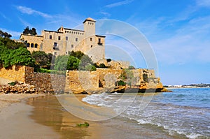 Tamarit Castle in Tarragona, Spain