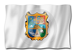 Tamaulipas state flag, Mexico