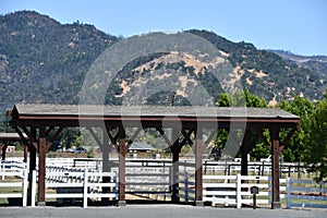 Tamber Bey Vineyards in the Napa Valley in Calistoga, California