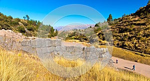 Tambomachay -archaeological site in Peru, near Cuzco. Devoted to cult of water