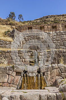 Tambomachay ruins Cuzco Peru