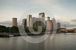 Tampa Florida downtown skyline