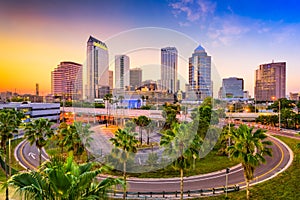 Tampa Florida Skyline photo