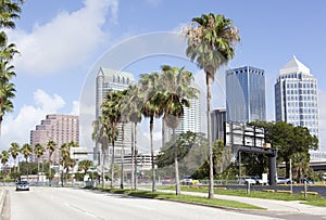 Tampa`s Channelside Drive