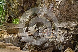 TampangAllo burial cave in Tana Toraja. Indonesia