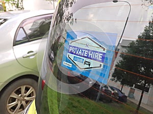 Singapore Tamper-Evident Decals on Chauffeured Private Hire Cars