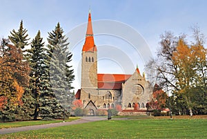 Tampere cathedral, Finland photo