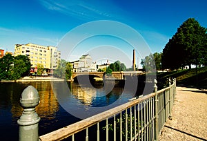 Tampere city waterfront photo