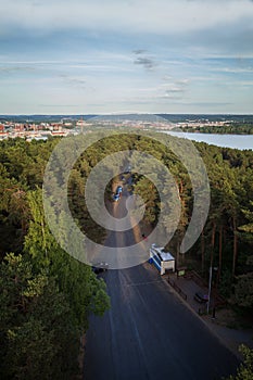 Tampere viewed from above