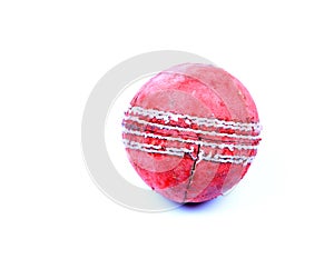 Tampered cricket ball
