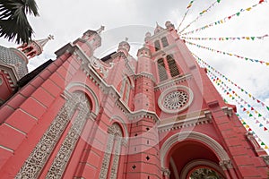 Tan Dinh Church - the Pink Catholic Church in Ho Chi Minh City,