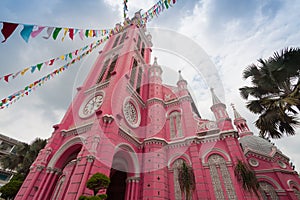 Tan Dinh Church - the Pink Catholic Church in Ho Chi Minh City,