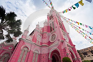 Tan Dinh Church - the Pink Catholic Church in Ho Chi Minh City,